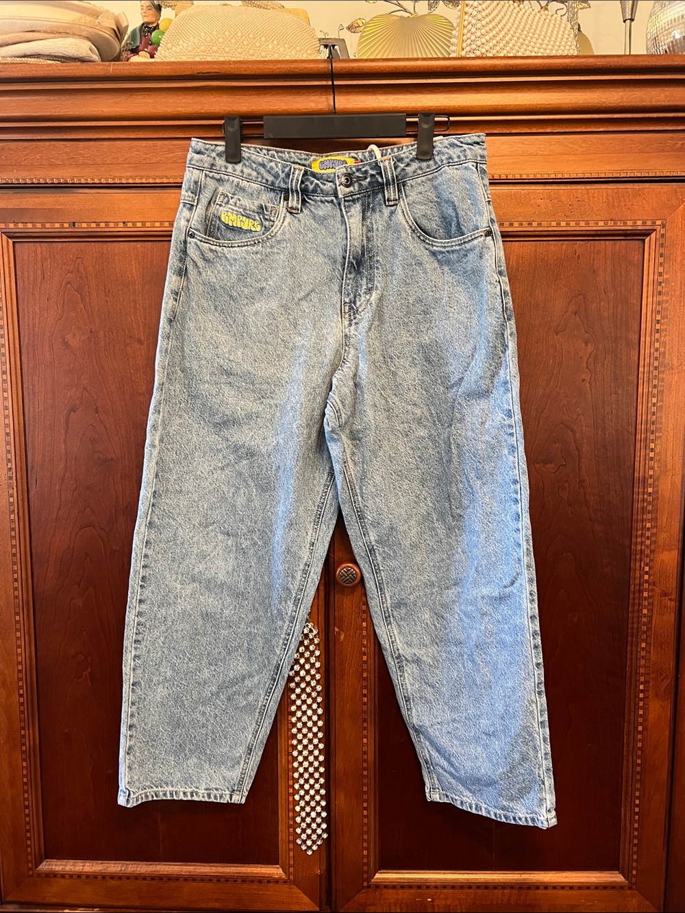 Empyre Light Blue Relaxed Fit Men's Jeans